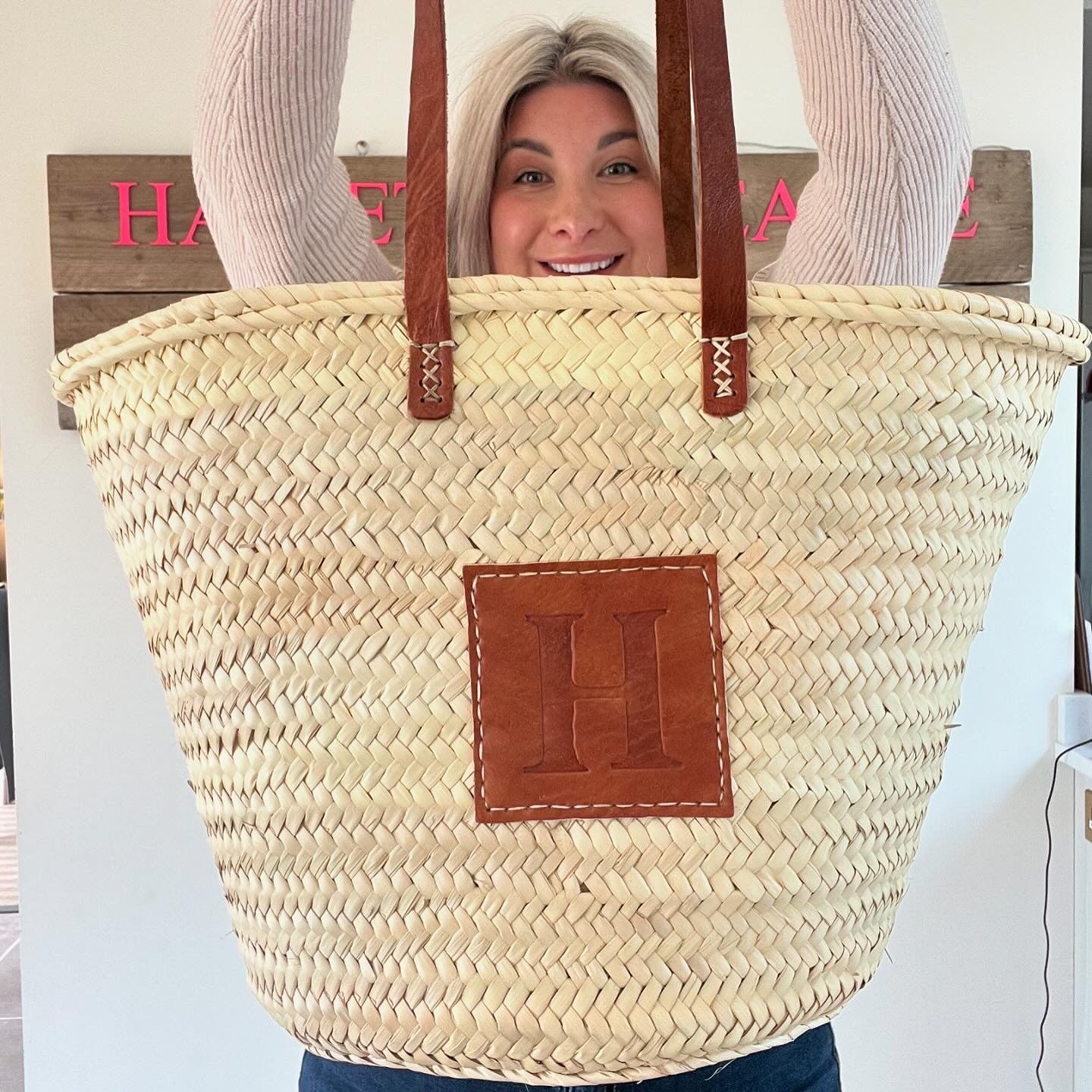 Personalised Letter Basket