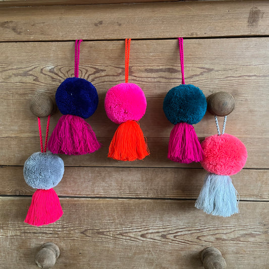 Jumbo Pom Pom and Tassel Swags