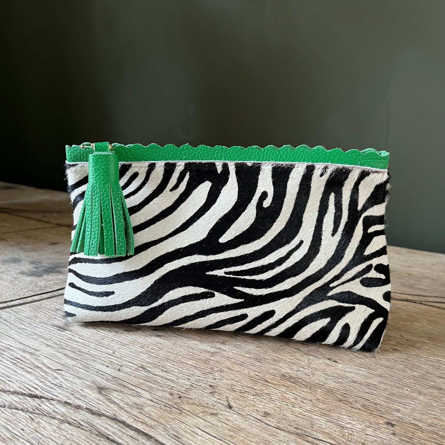 The Aldwick Pouch ~ Zebra